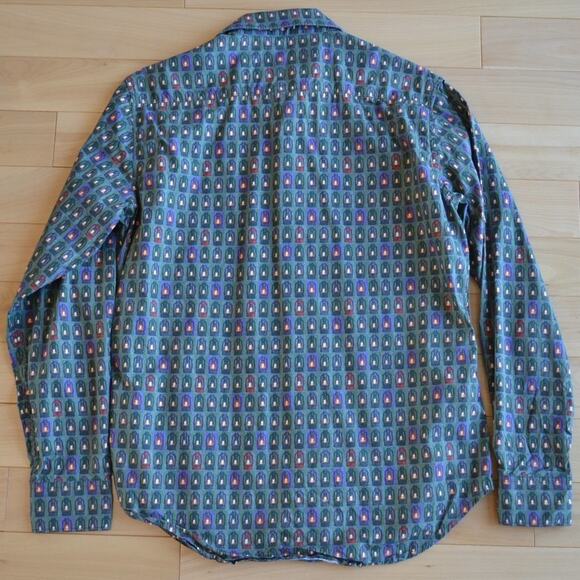 Robert Graham Button Down Shirt Lantern Size S - Picture 4 of 4